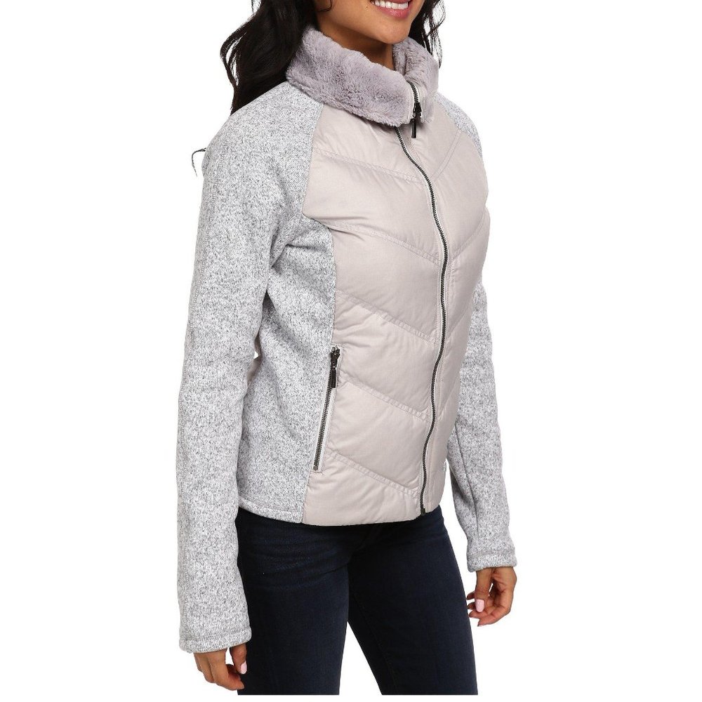 Marmot Thea Jacket in "Bright Steel" (Gray/Beige) - Picture 2 of 15